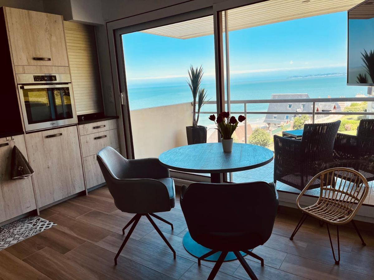 Studio, Vue Mer A 150M De La Plage ทรูวิลล์-ซูร์-แมร์ ภายนอก รูปภาพ